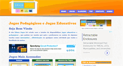 Desktop Screenshot of educajogos.com.br